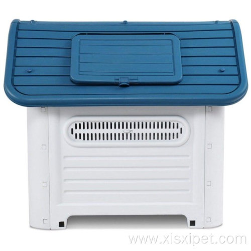 Waterproof Plastic Dog Cat Kennel House Outdoor Pet